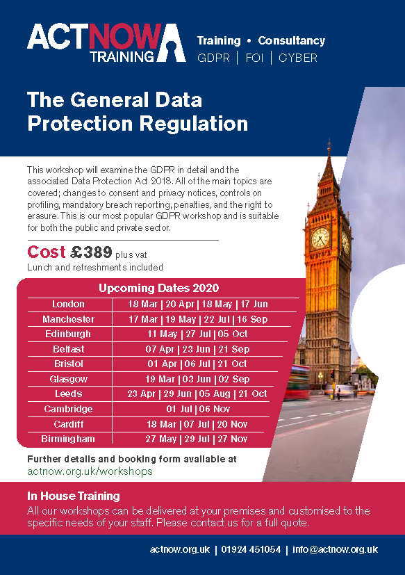 General Data Protection Regulation A to Z Page 1