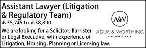 Assistant Lawyer (Litigation & Regulatory Team)