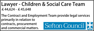 Lawyer - Children and Social Care Team